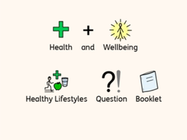 Healthy Lifestyles Question Booklet | Symbol-Supported Health & Wellbeing Activity