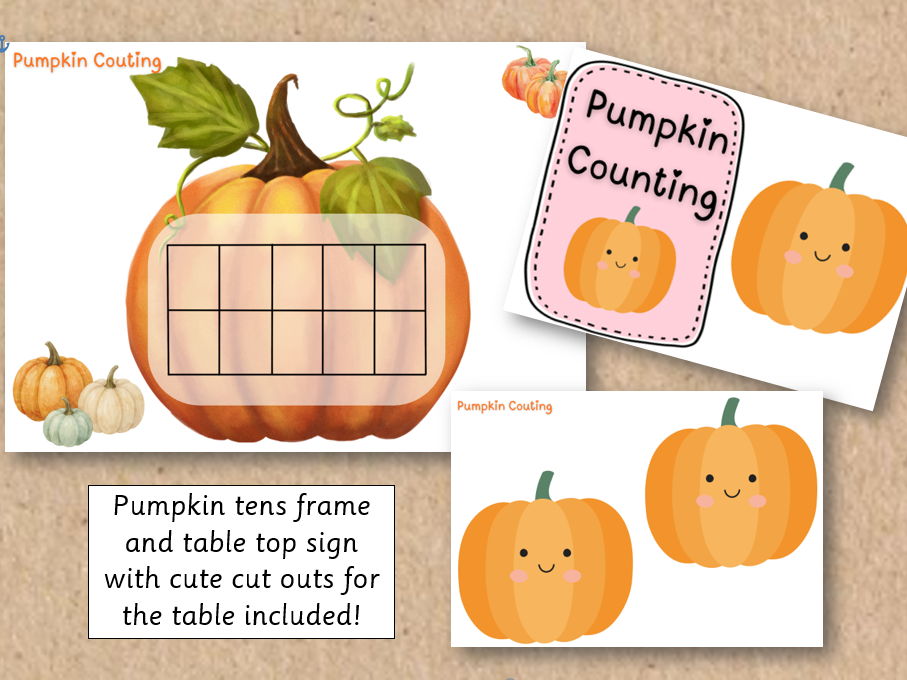Pumpkin tens frame