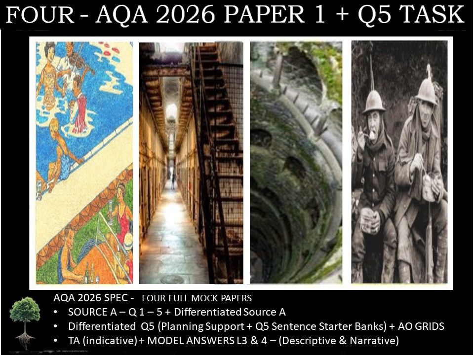 FOUR - PAPER 1 | 2026 FULL MOCKS | Q5 TASKS