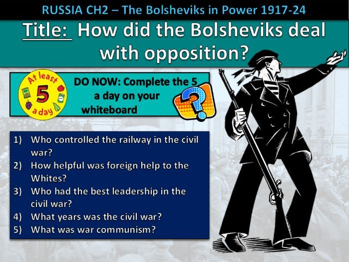 Russia and the Soviet Union Edexcel GCSE 9–1 – L5: Dealing with Opposition | Key Topic 2