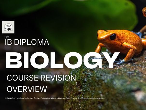 IBDP Biology Course Revision Overview | FA2025 | Complete SL/HL Coverage | May 2028 Examinations
