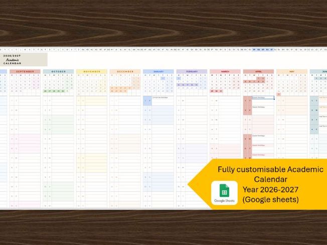 Academic Calendar 2026-2027