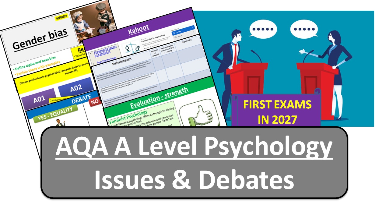 Issues and Debates (COMPLETE UNIT) | 2025 SPEC - AQA A Level Psychology