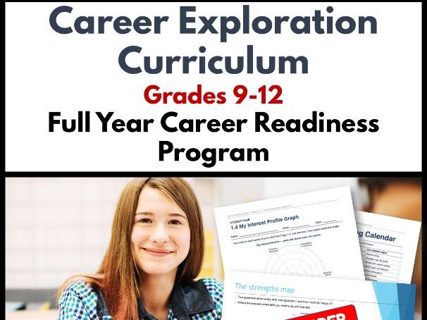 Career Exploration Curriculum Grades 9-12 | Full Year Career Readiness Program