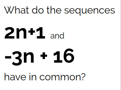 Sequences