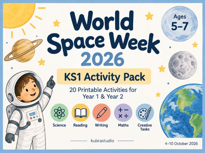 World Space Week 2026 KS1 Activity Pack