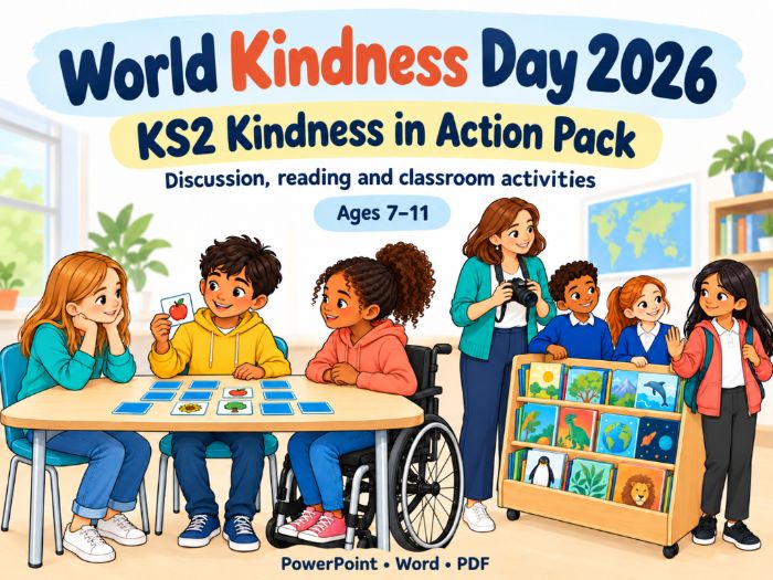 World Kindness Day 2026 KS2 Activity Pack