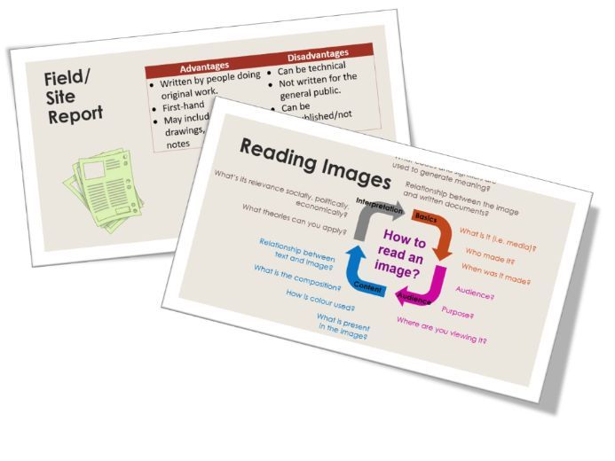 14. Primary Sources and Visual Culture - Extended Project Qualification (EPQ) - H857 - OCR