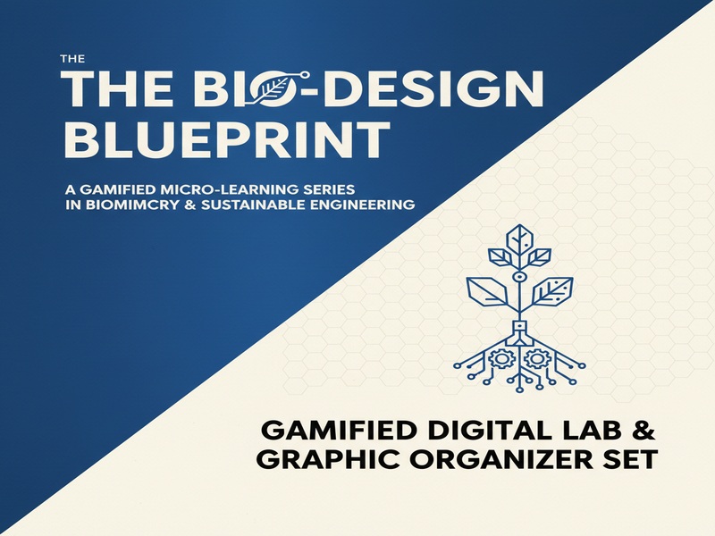 The Bio-Design Blueprint: A Gamified Micro-Learning Series in Biomimicry & Sustainable Engineering