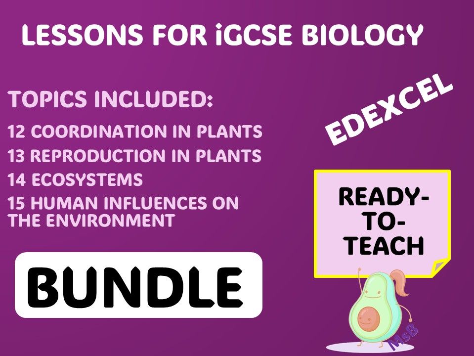 iGCSE BIOLOGY TERM 1 Y11