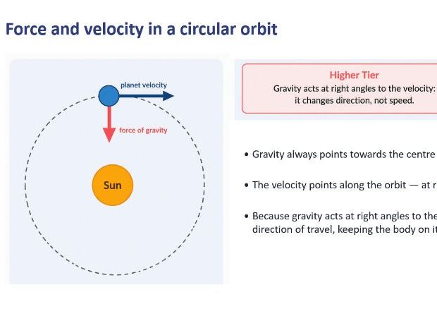 P16.3 Planets, Satellites and Orbits (AQA GCSE Physics)