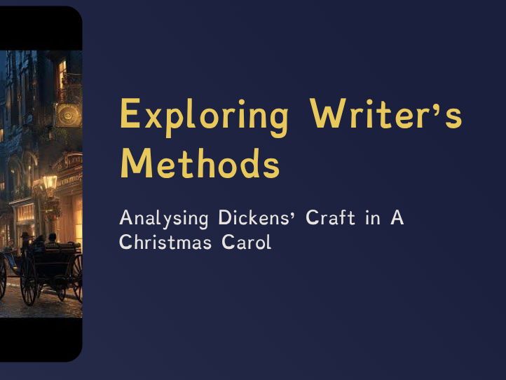 A Christmas Carol - Lesson 15 — Light, Dark & Language Effects