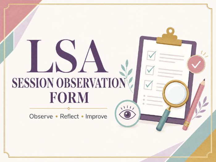 LSA Observation Form