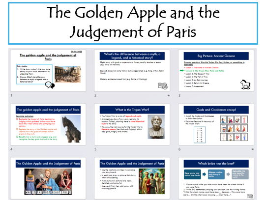 The Golden Apple and the Judgement of Paris