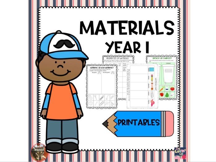 Year 1 Materials Unit Teaching Resources