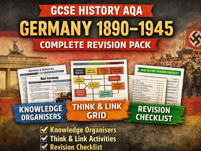 AQA Germany 1890–1945 Complete Revision Pack