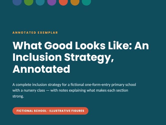 Mandatory SEND Inclusion Strategy Complete Prep Pack | Guide, CPD PPT & Exemplar