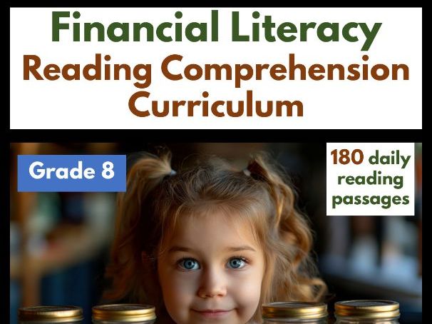 Grade 8 Financial Literacy Reading Comprehension | 180 Daily Passages