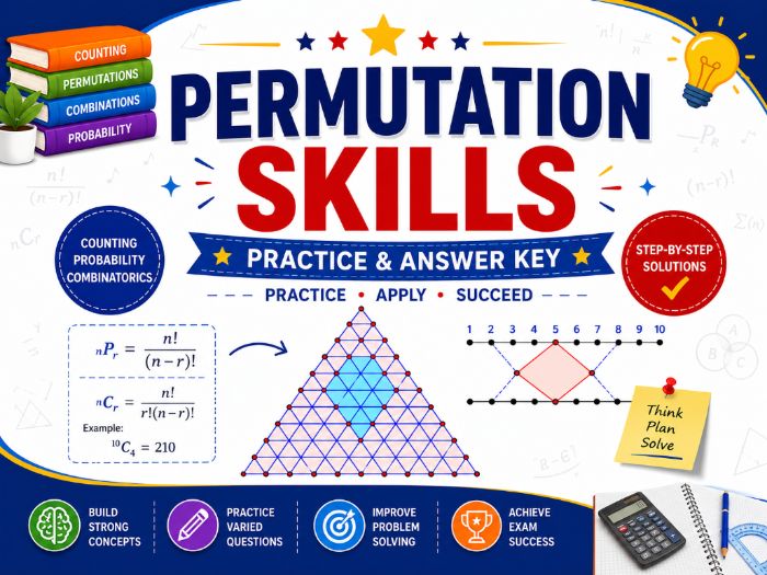 Permutation Skills | Practice & Answer Key