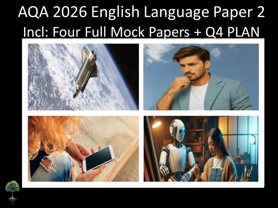 Four AQA 2026 GCSE English Language Paper 2 Mocks | Q4 Plan