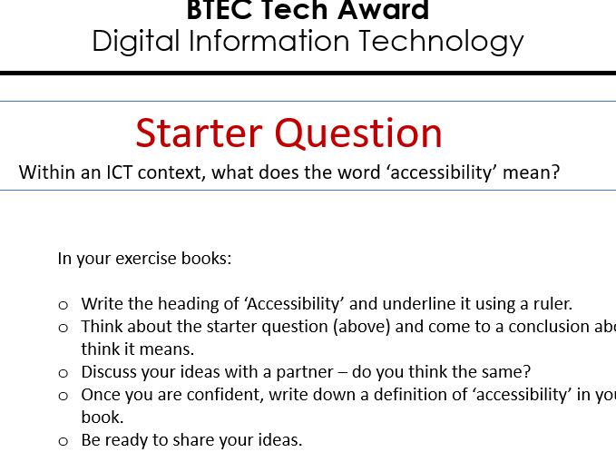 Introduction to accessibility