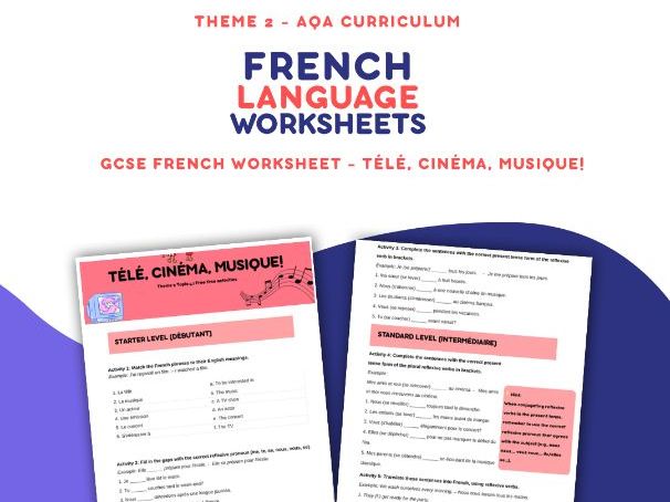 Télé, cinéma, musique! - GCSE AQA Theme 2