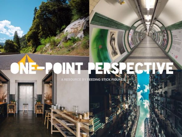 One-Point Perspective Drawing Reference Photos