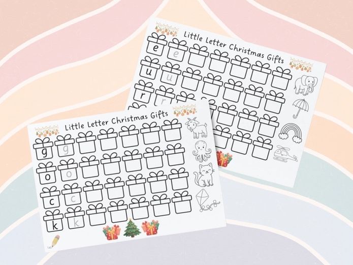 Christmas - Phonics Little Letters (formation)