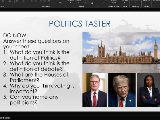 Introduction to Debating Lesson