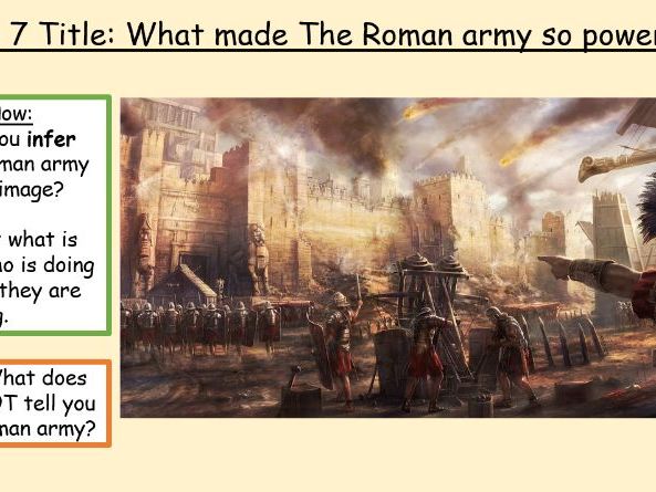 KS3 The Romans L7 - what made a legionnaire special?