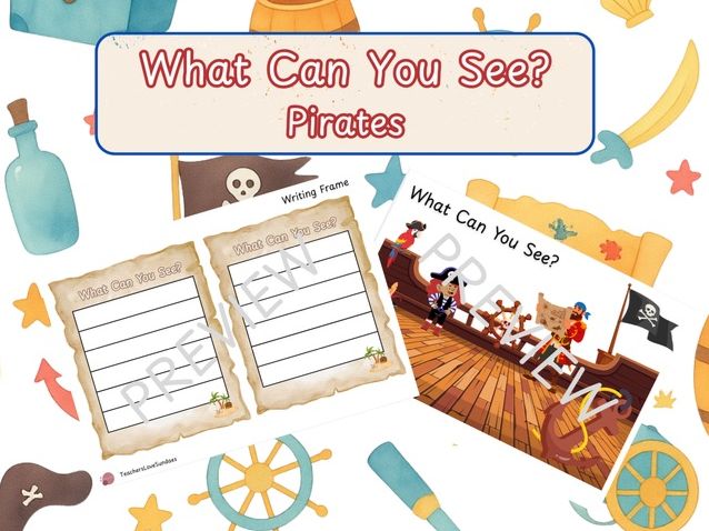 What Can You See? Pirates