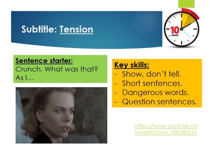 2 Gothic Lesson - Assessment Prep and Assessment (Year 8)