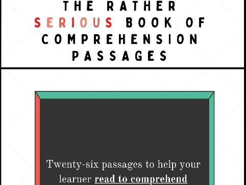 The Rather Serious Book of Comprehension Passages - Free Sample