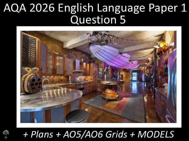 Question 5 - AQA 2026 GCSE English Language Paper 1 | Plans, AO Grids, Models (Mir)