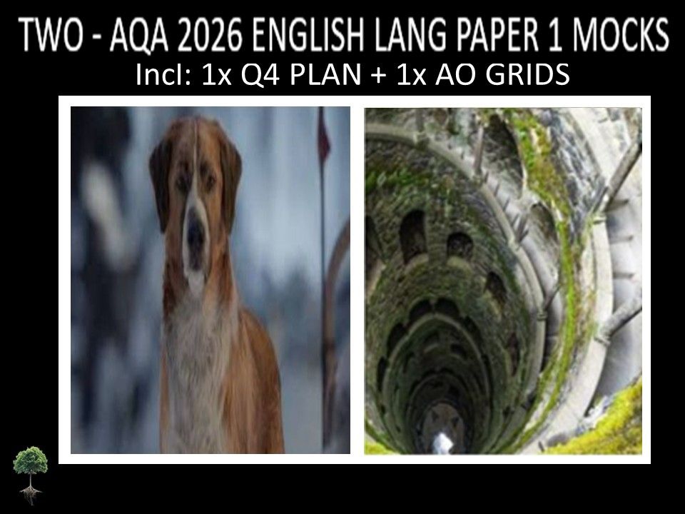 TWO - AQA PAPER 1 | 2026 FULL MOCKS | Q4 PLAN | AO GRIDS