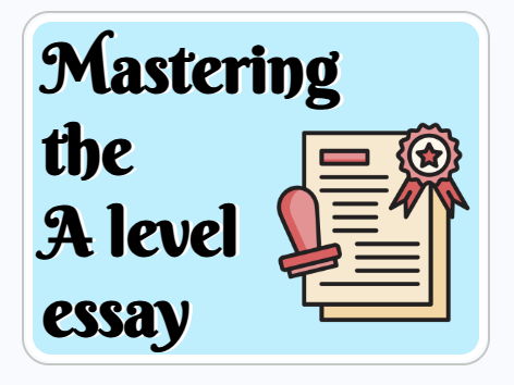 Mastering the A level essay - MFL Paper 2 (AQA) & essay mark sheet
