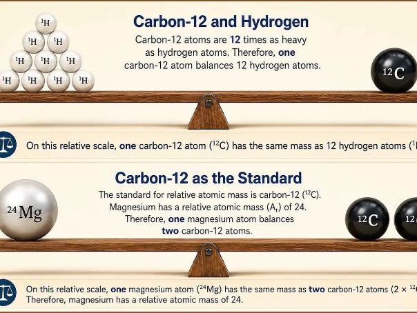 AS Level Chemistry - 2.1 Relative masses of atoms and molecules