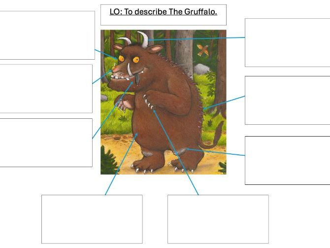 Describing The Gruffalo SEN