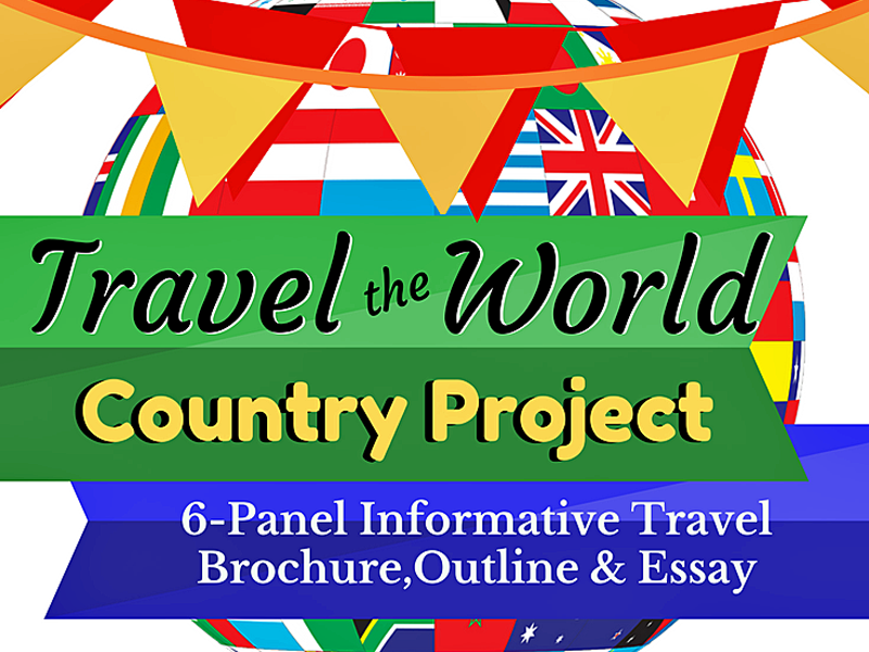 Travel the World! Country Project (upper elementary/secondary)