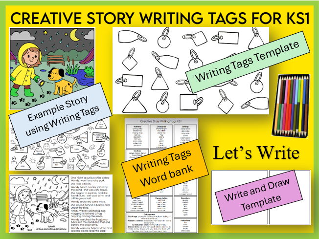 Creative Writing Story Tags KS1