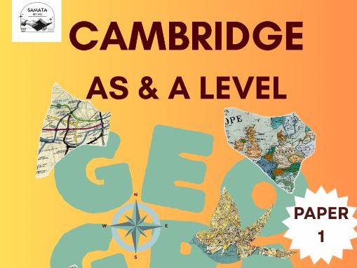 CIE AS & A level Geography 9696 Paper 1 Master Revision Guide I Past Paper Analysis + Insights