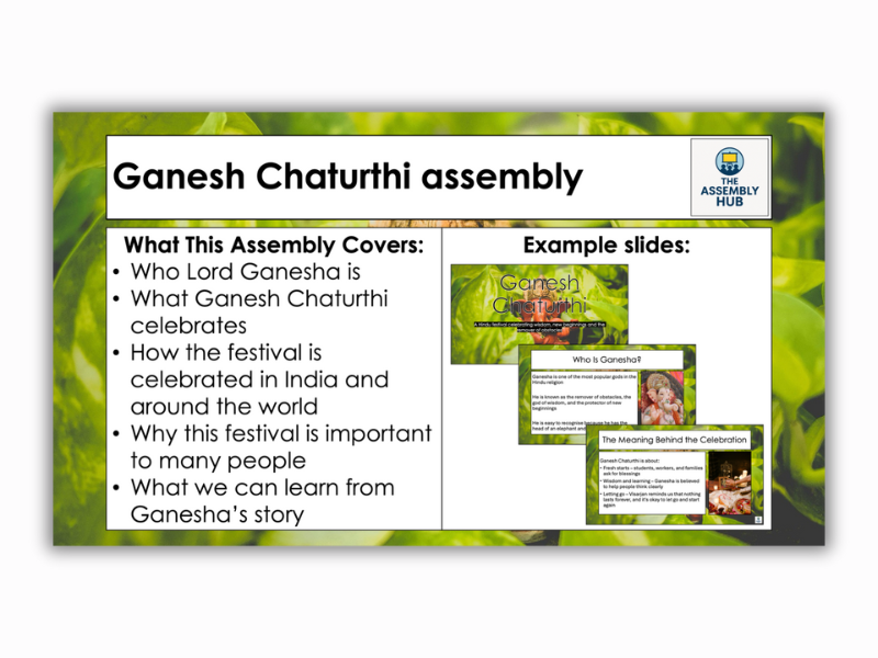 Ganesh Chaturthi Assembly – Hindu Festival PowerPoint for Primary (KS1 & KS2)