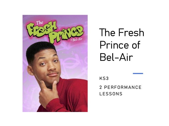 Fresh Prince of Bel Air Performance  2 lessons and various backings