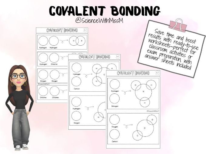 Covalent Bonding Worksheet KS4