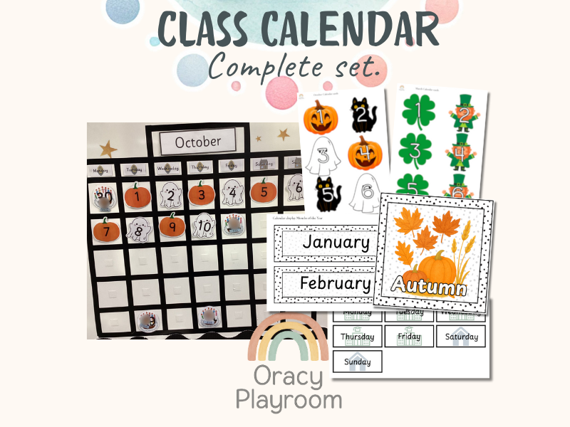 Calendar Maths & Oracy Mega Pack!