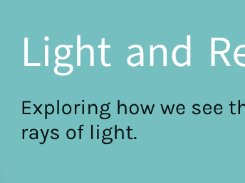 Y8 - Waves - Light and Reflection