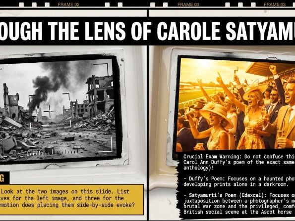 War Photographer by Carole Satyamurti | Edexcel Conflict Poetry Anthology | GCSE