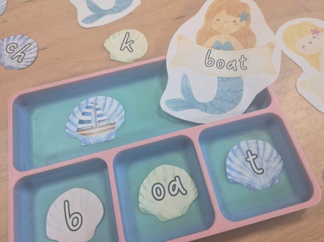 Mermaid phonics