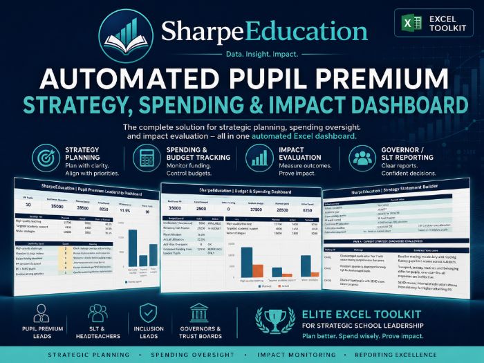 Automated Pupil Premium Strategy, Spending & Impact Dashboard