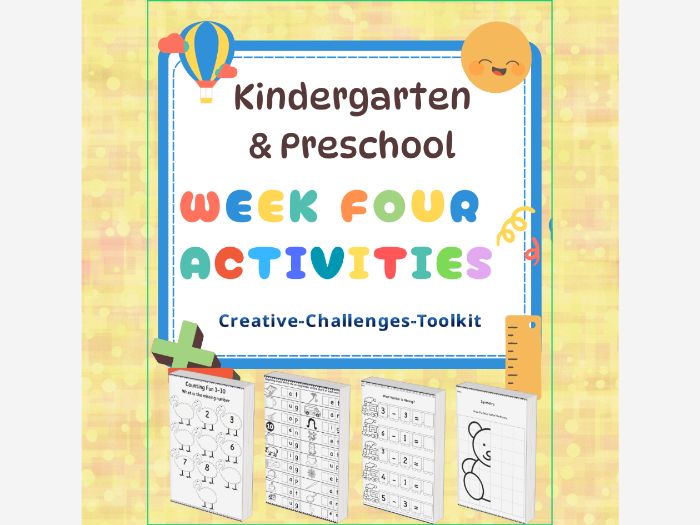 K-P Creative Challenges pack: Week 4